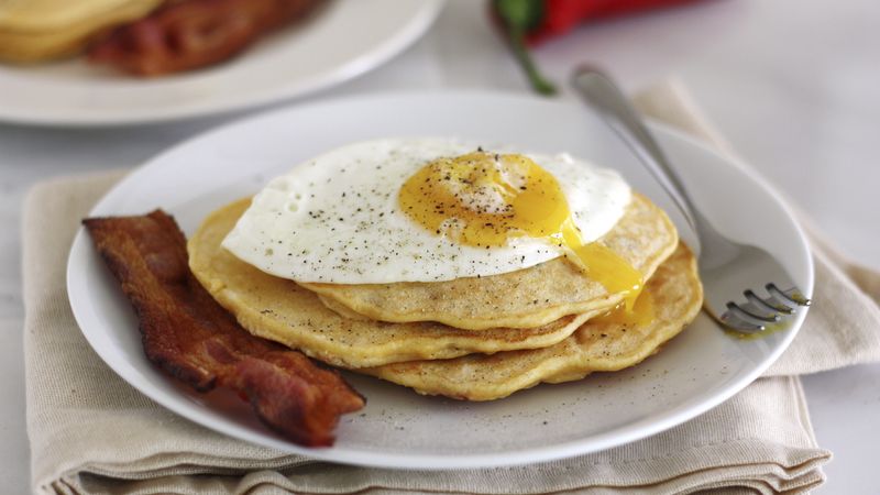 Bacon and Red Chili Pancakes