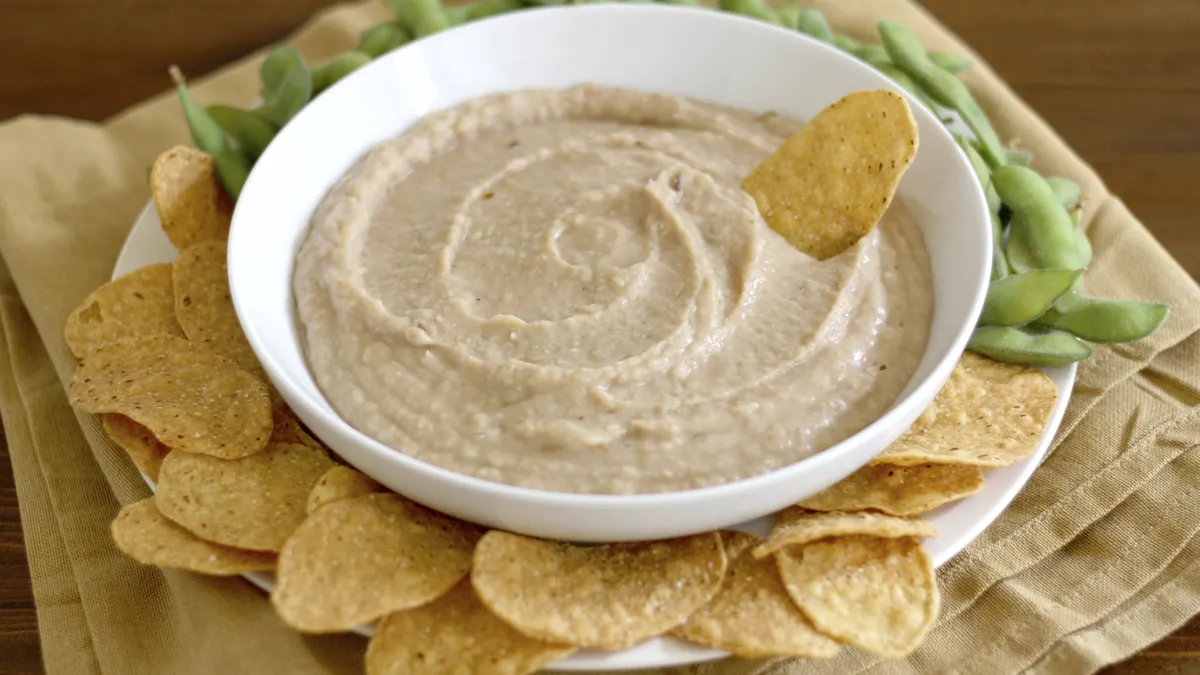 Roasted Garlic-White Bean Dip