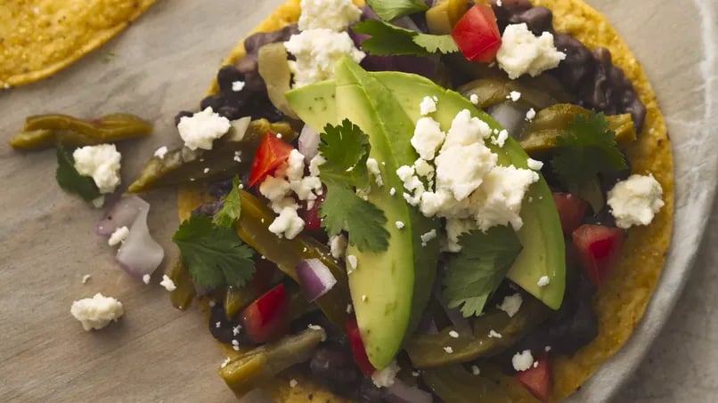 Nopales Tostadas