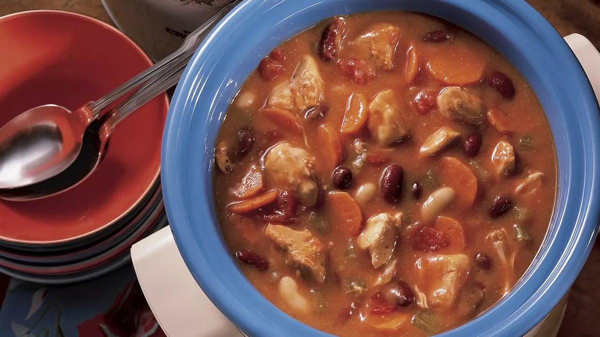 Slow-Cooker Italian Chicken Stew