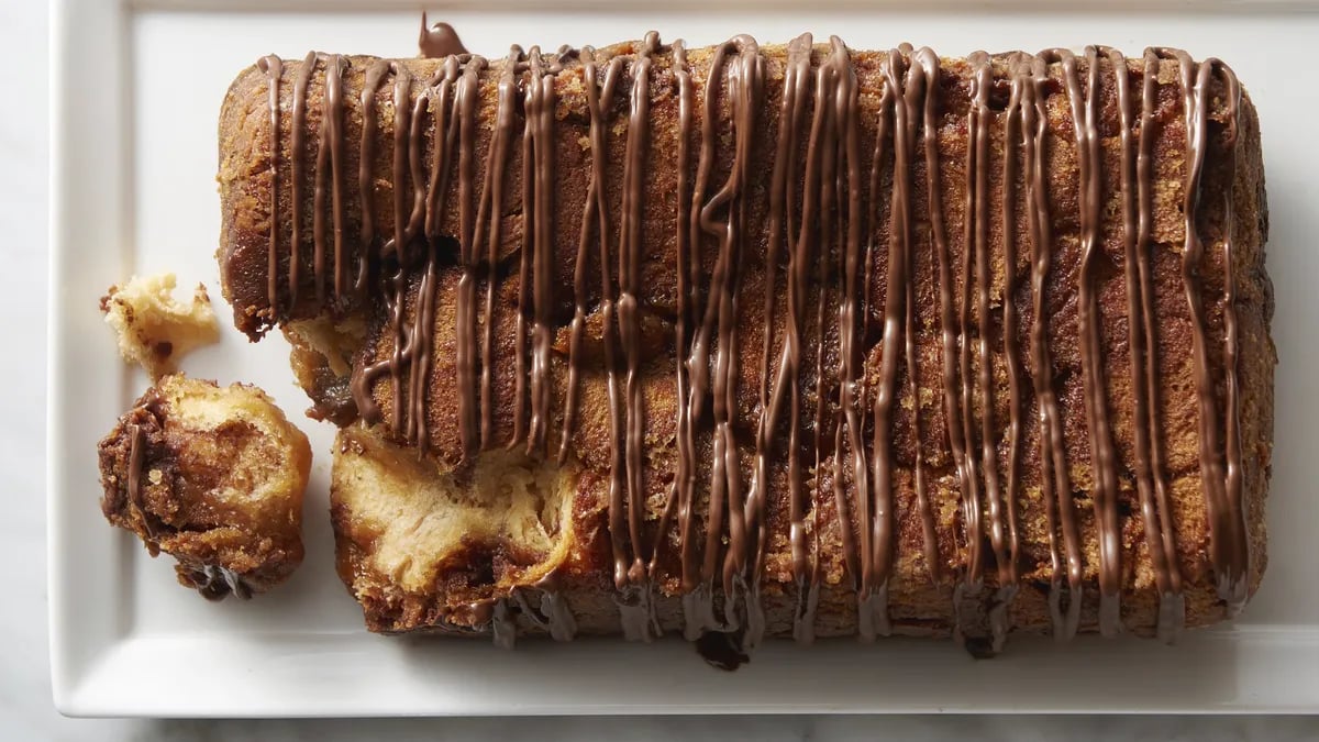 Nutella® Cheesecake Monkey Bread Loaf