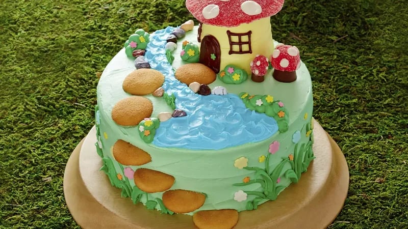 Fairy Garden Cake