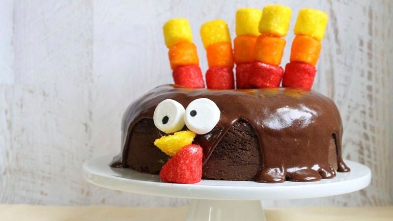 Holiday Turkey cake pan