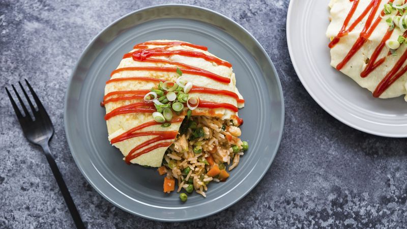Omurice (Omelet with Fried Rice)