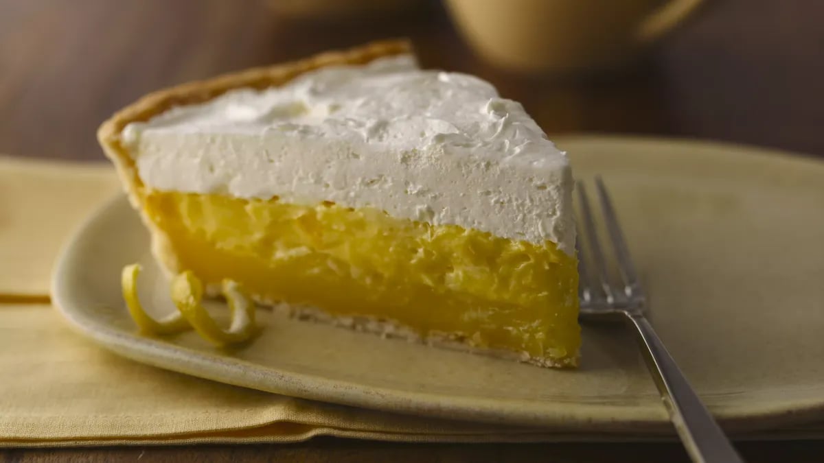 Pineapple-Lemon Layered Pie