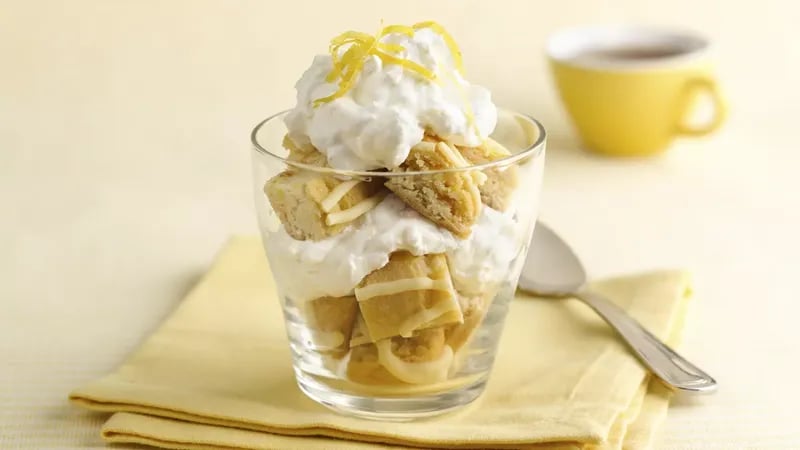 Luscious Lemon Bar Parfait