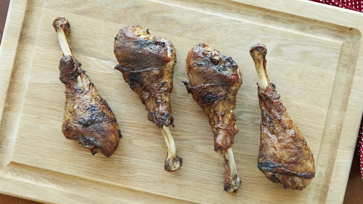 Smoked Turkey Drumsticks