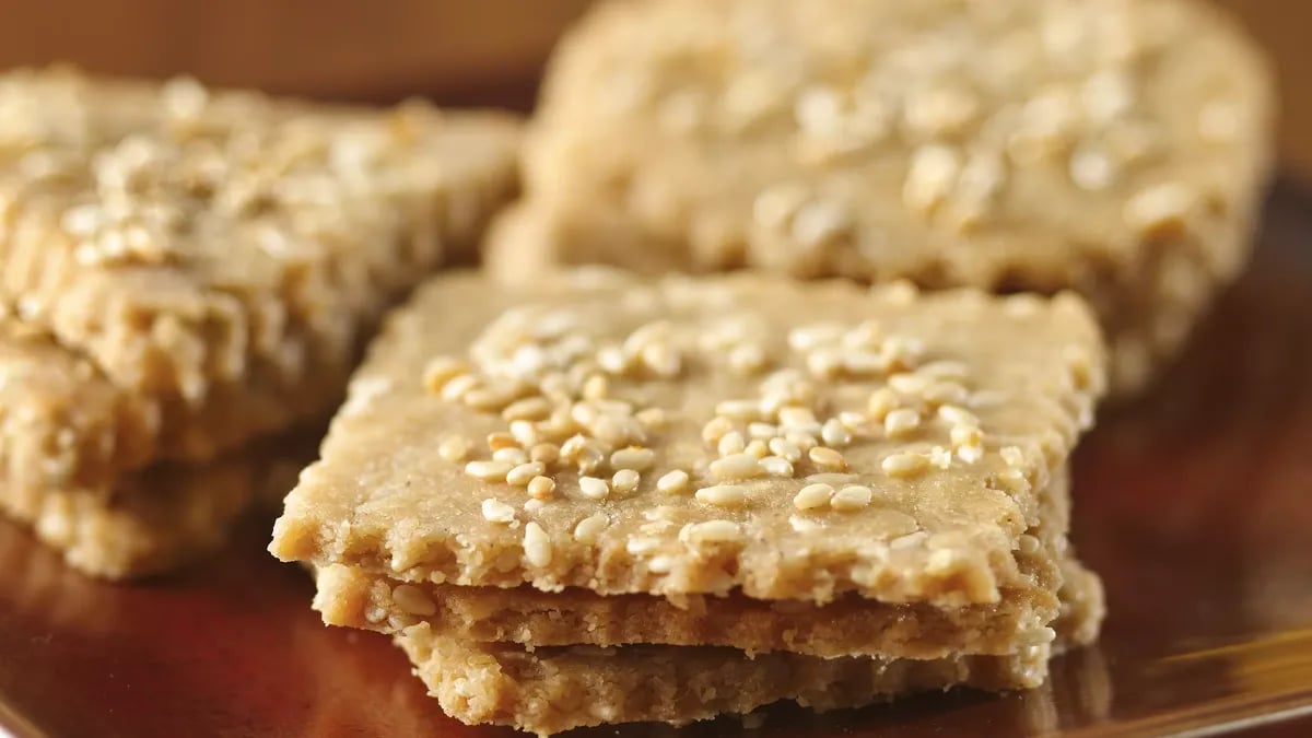 Sesame Crackers