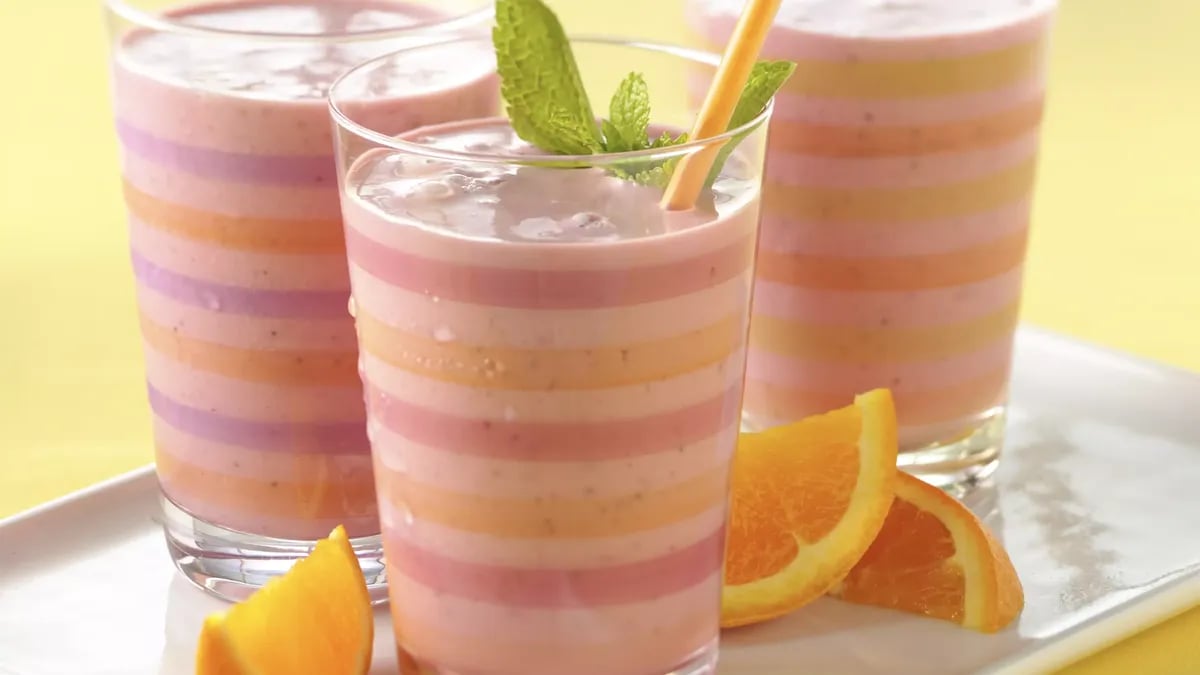 Strawberry-Orange Smoothies