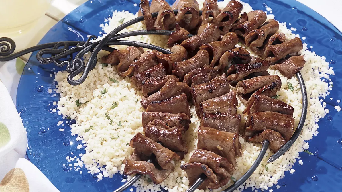 Teriyaki Beef Skewers