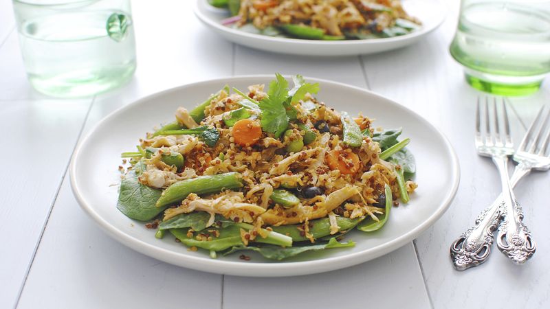 Easy Chicken Quinoa Salad