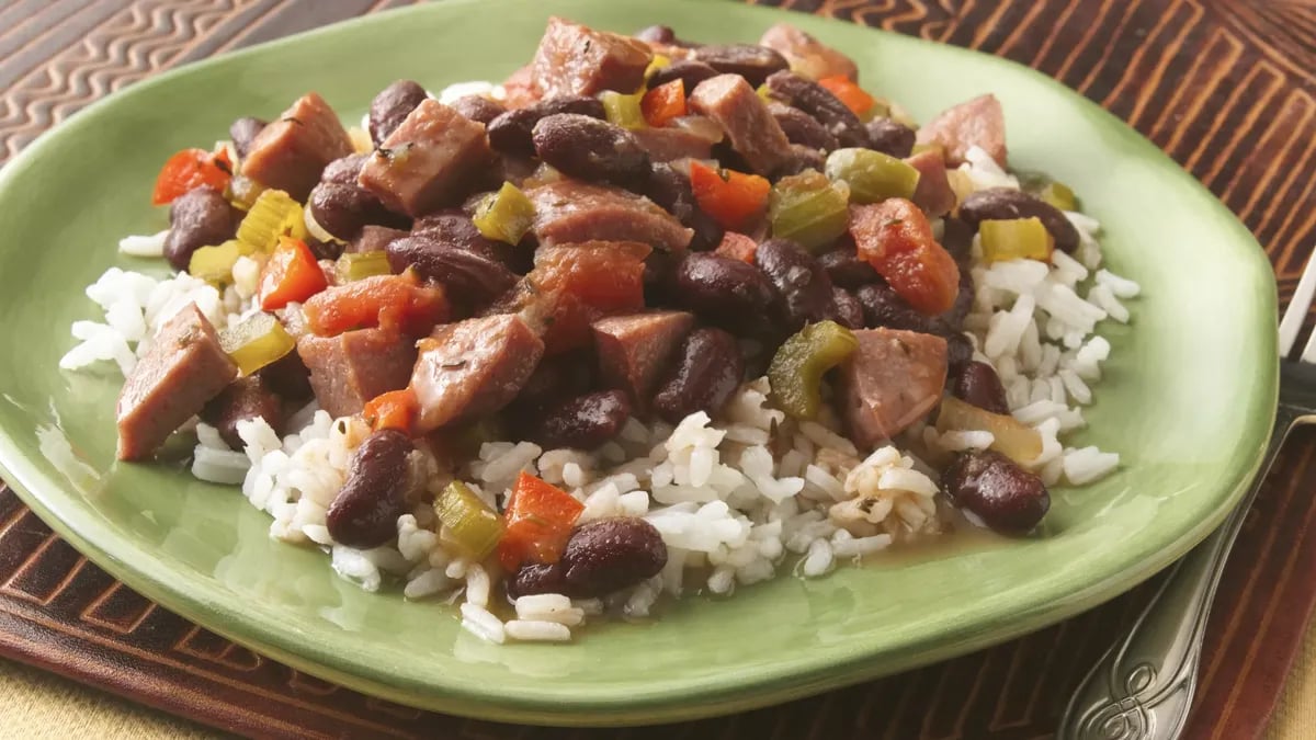 Red Beans and Rice (Makeover)