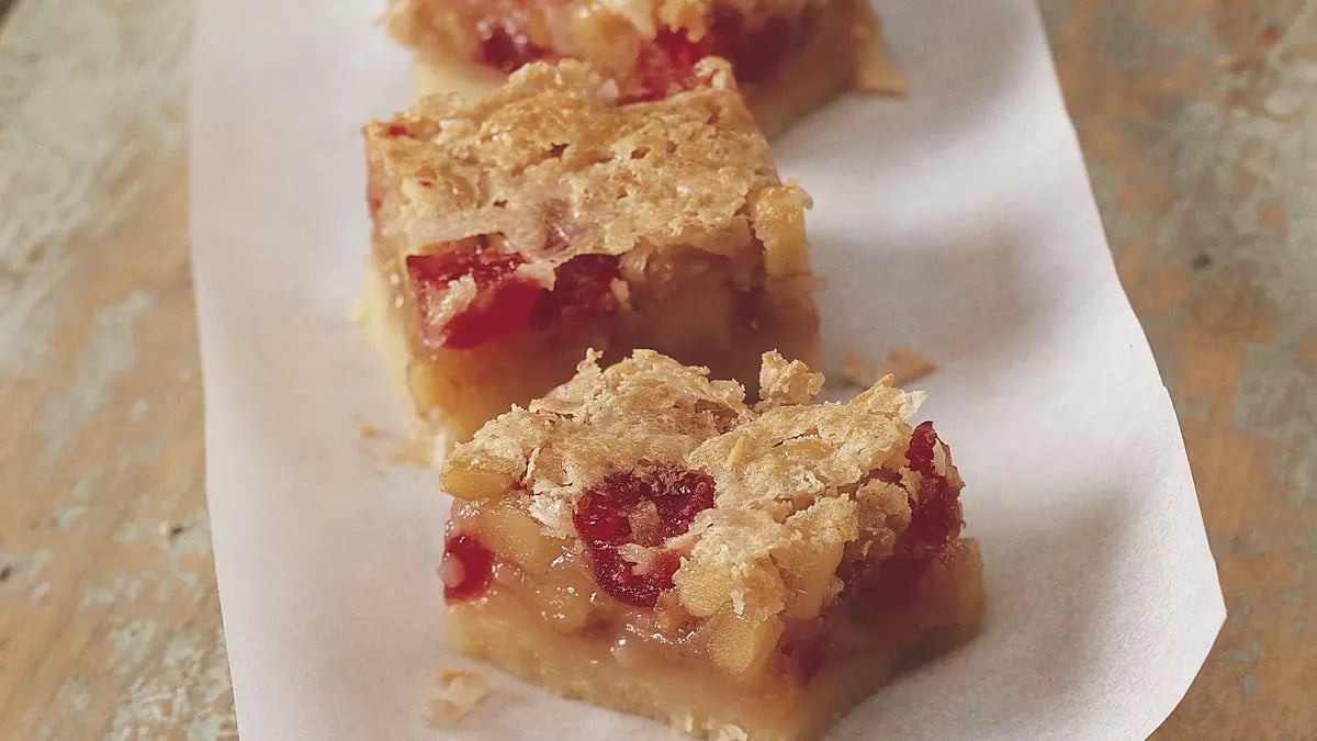 Coconut Cherry Bars