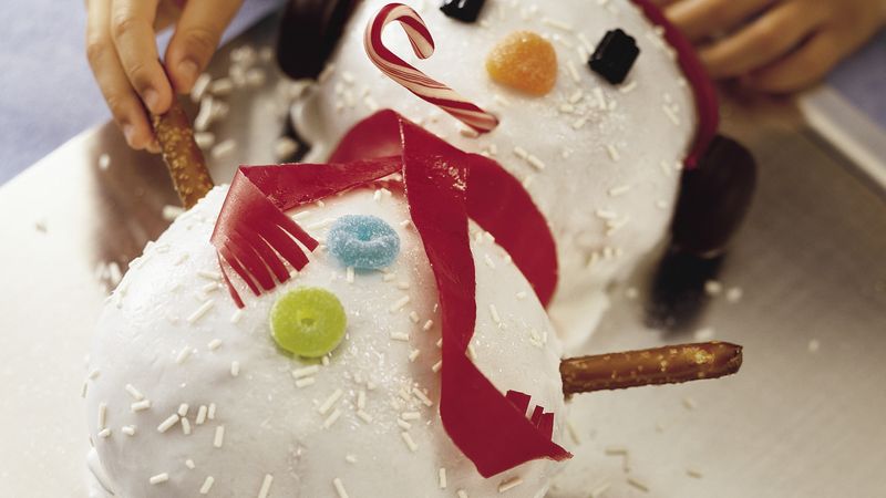 Bread Machine Frosty Snowman