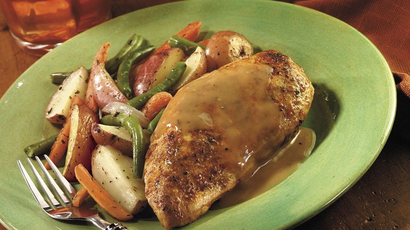 Home-Style Chicken and Gravy
