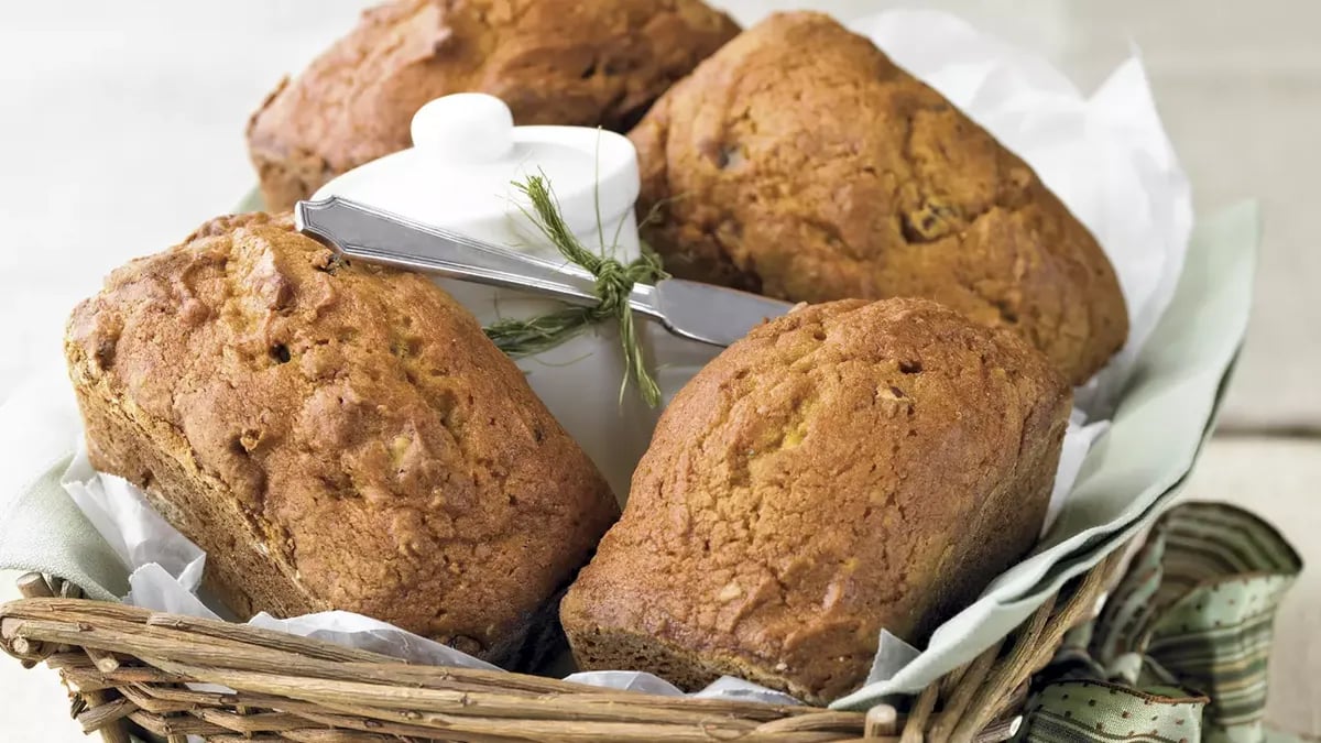 Mini Pumpkin Spice Loaves