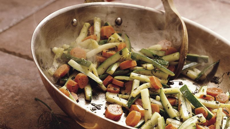 Herbed Carrots and Zucchini 