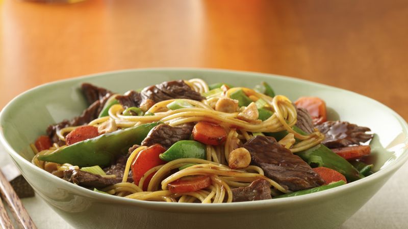 Asian Beef Noodle Bowls 