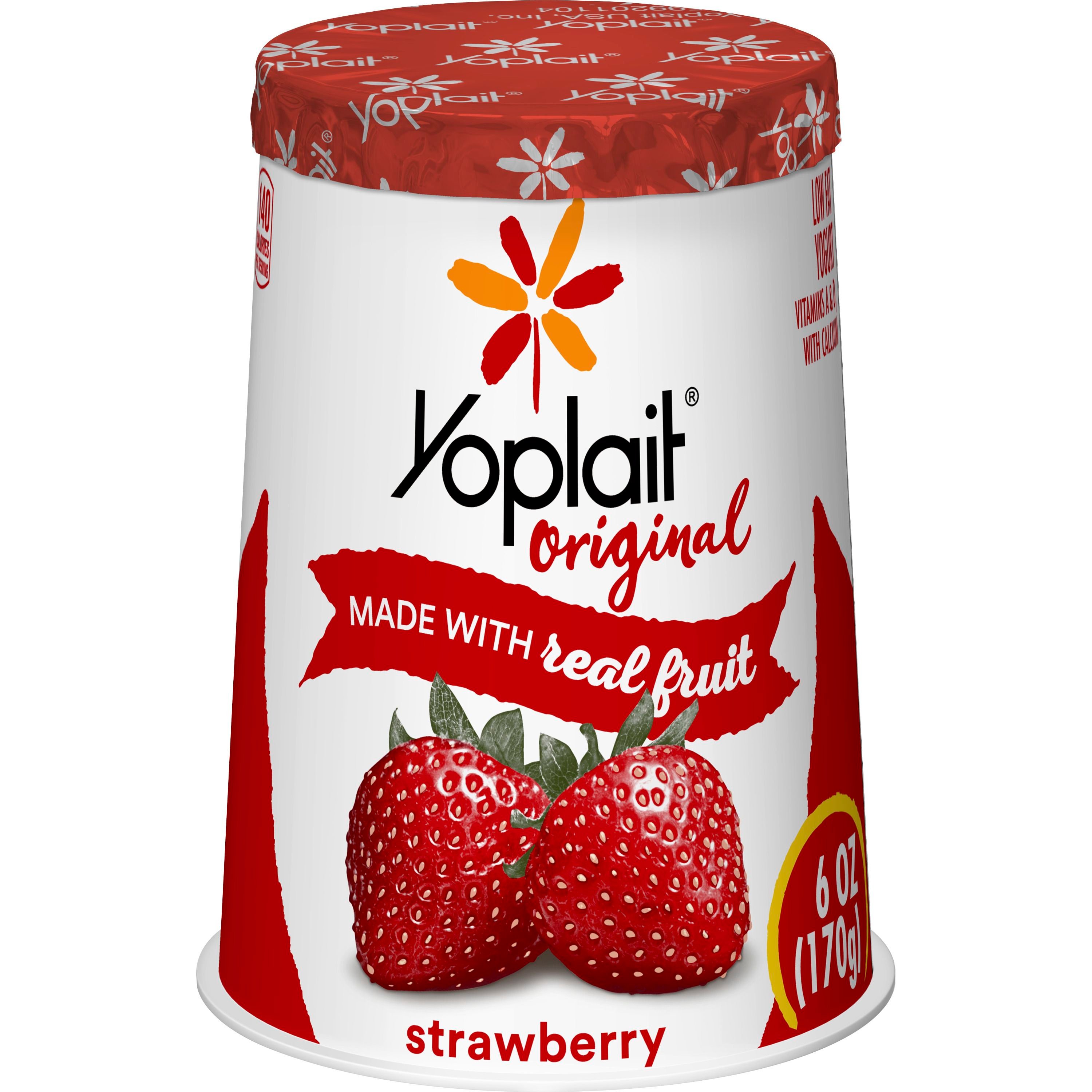Yoplait® Original Yogurt Single Serve Cup Strawberry 6 oz