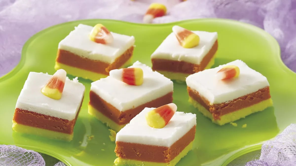 Candy Corn Fudge