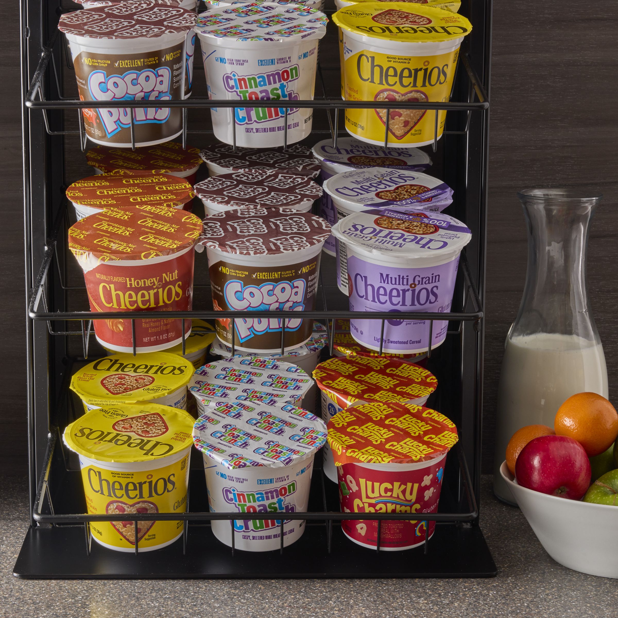 Styled General Mills Cereal Single Serve Cup Family Variety Pack (60 ct) 1.704 oz  