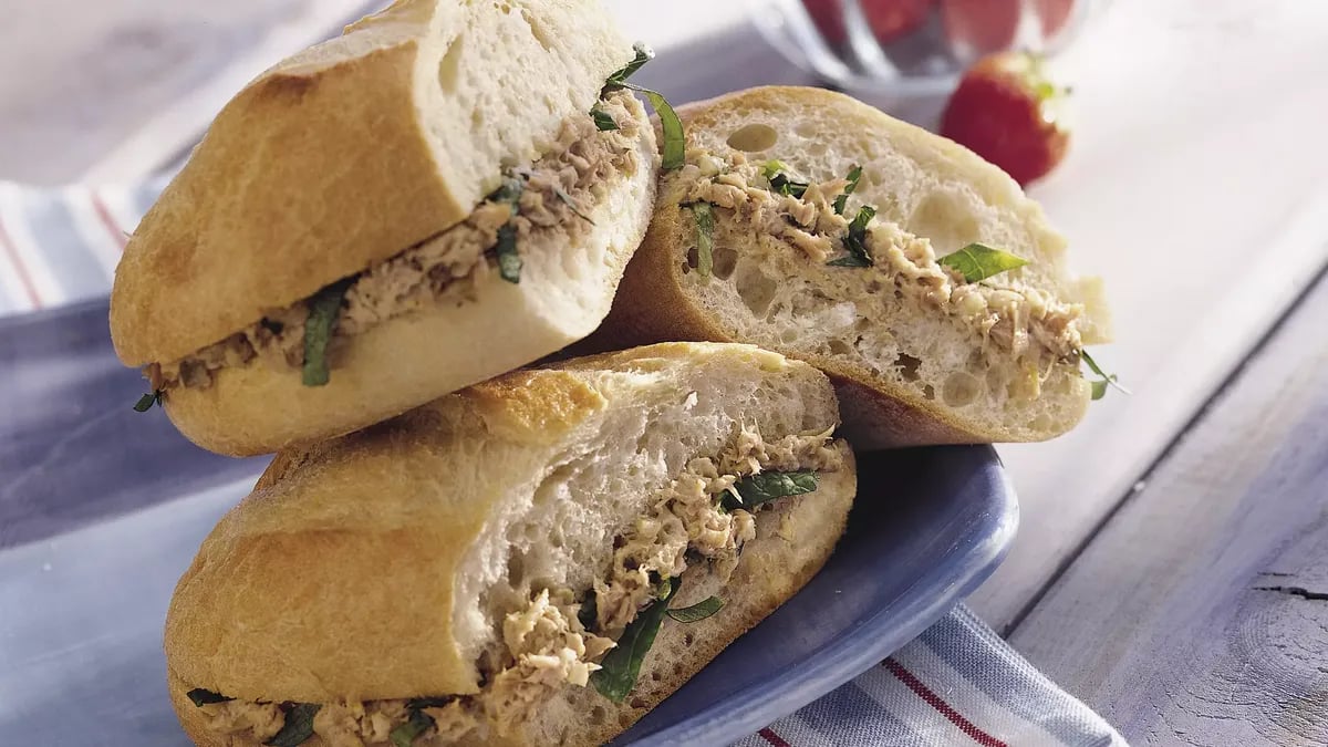 Tuna Salad Sandwiches with Lemon Rémoulade