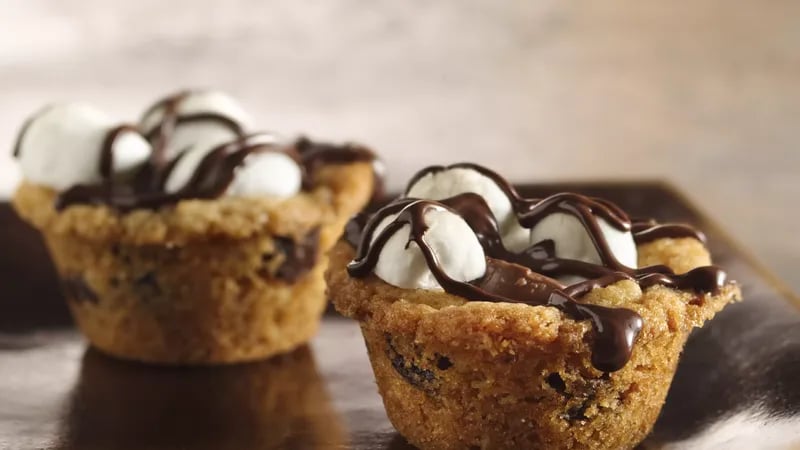 Caramel S'more Cups