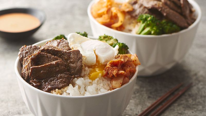 Korean Beef Yum Yum Bowls