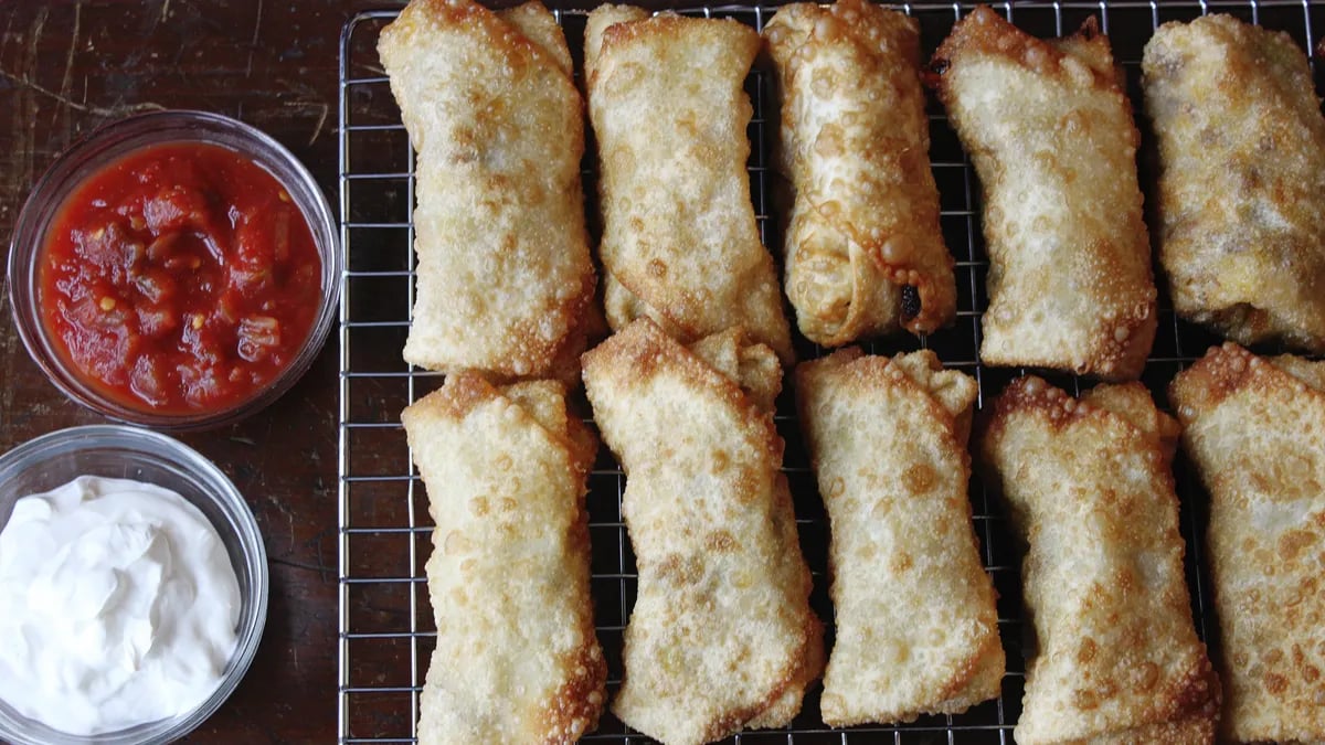 Taco Egg Rolls