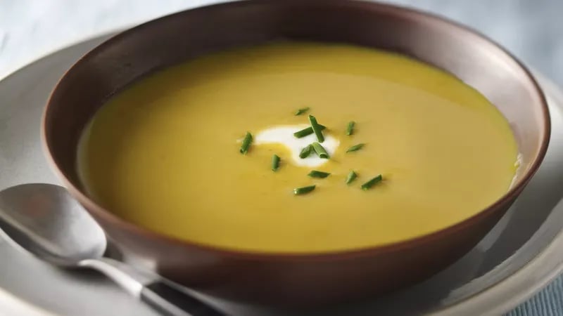 Slow-Cooker Maple Butternut Squash Soup