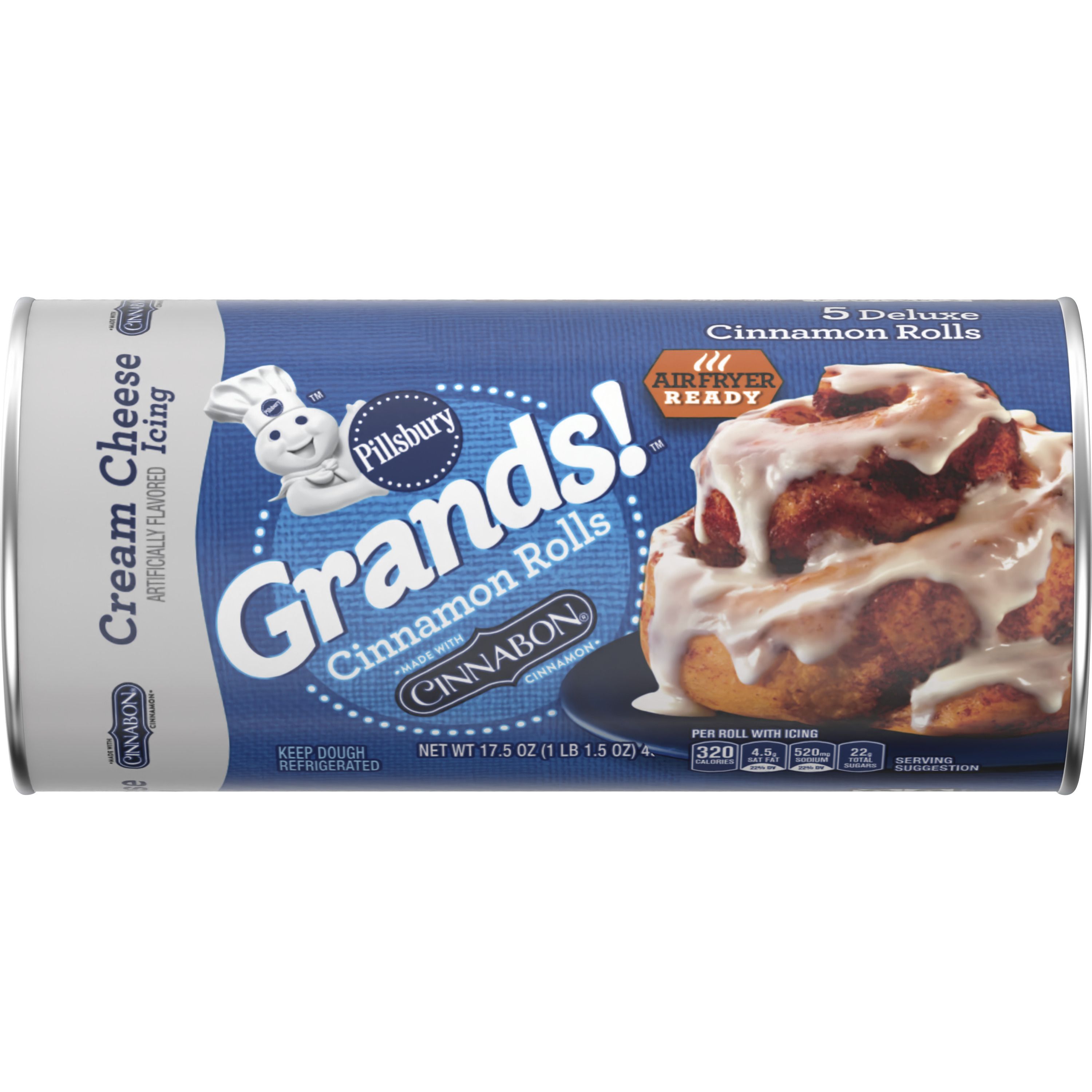 Pillsbury™ Grands!™ Cinnamon Rolls with Cinnabon Cream Cheese Icing - Front