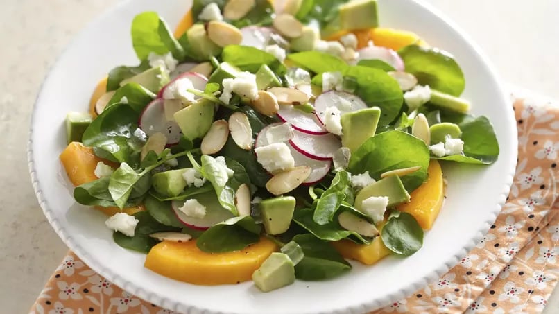 Papaya and Watercress Salad with Tequila Vinaigrette