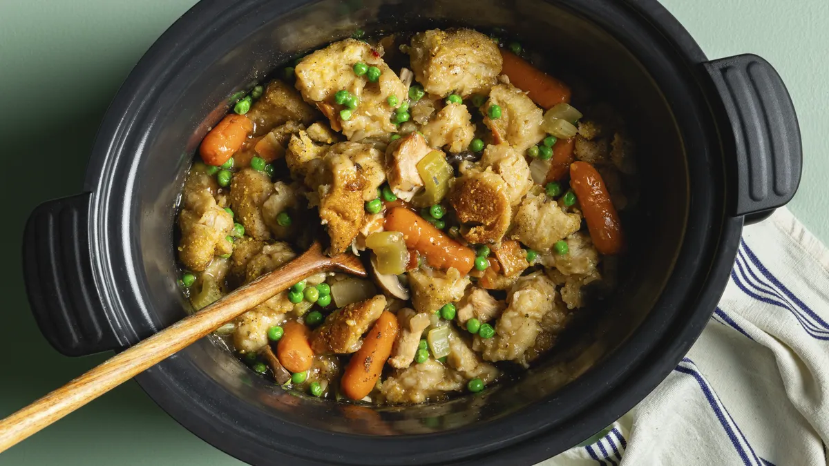Slow-Cooker Chicken and Dumplings