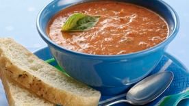 Fire Roasted Tomato Basil Crab Bisque Recipe BettyCrocker