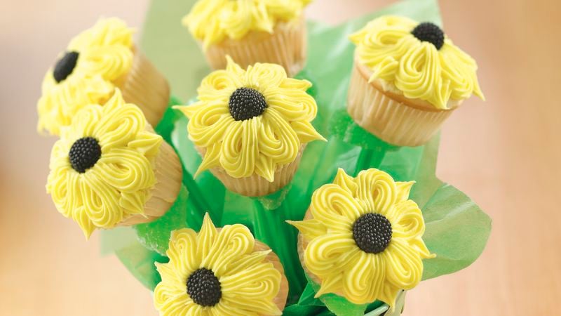 Sunflower Cupcakes Bouquet