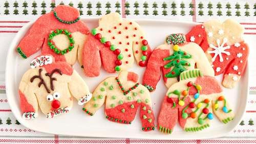 Trader joe's ugly sale christmas sweater cookies