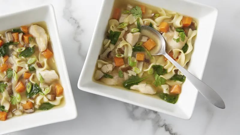 Instant Pot™ Asian Chicken Noodle Soup