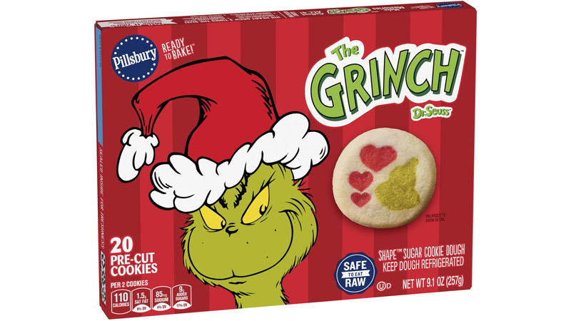 Pillsbury™ Ready to Bake! Grinch Shape Sugar cookie Dough 20