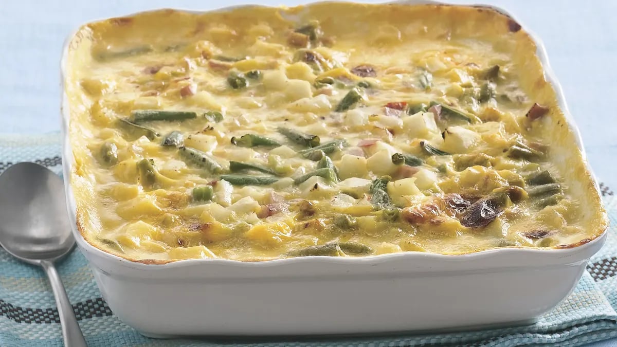 Creamy Ham and Potato Casserole