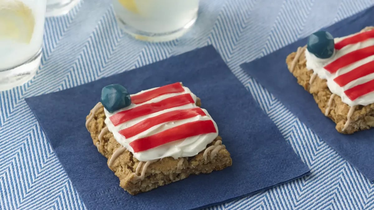 Oatmeal Square Flags