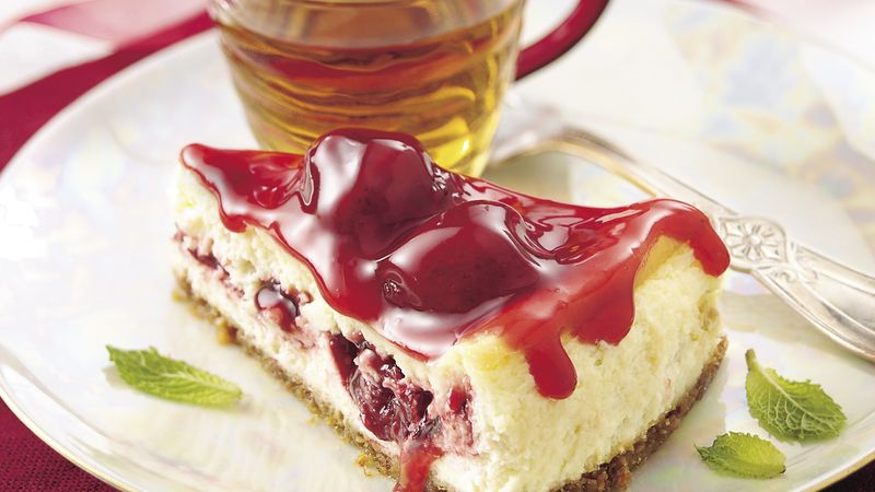 Razzle-Dazzle Berry Cheesecake