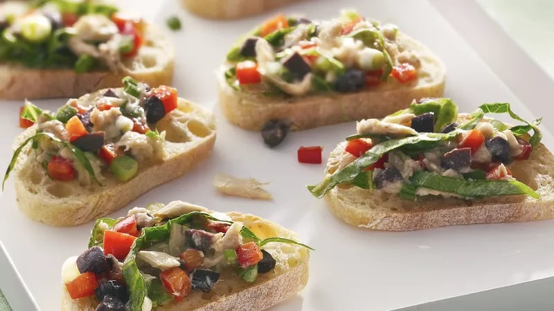 Tuna Salad Bruschetta