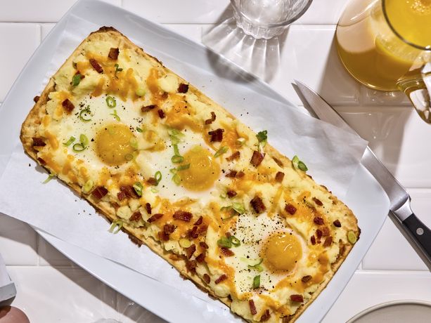 Loaded Mashed Potato Flatbread
