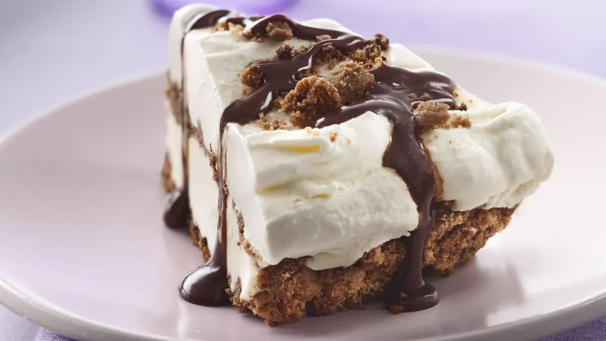 Gluten-Free Chocolate Chip Cookie Ice Cream Pie