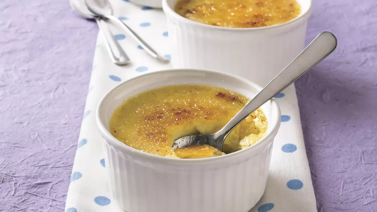 Orange Marmalade Crème Brûlée