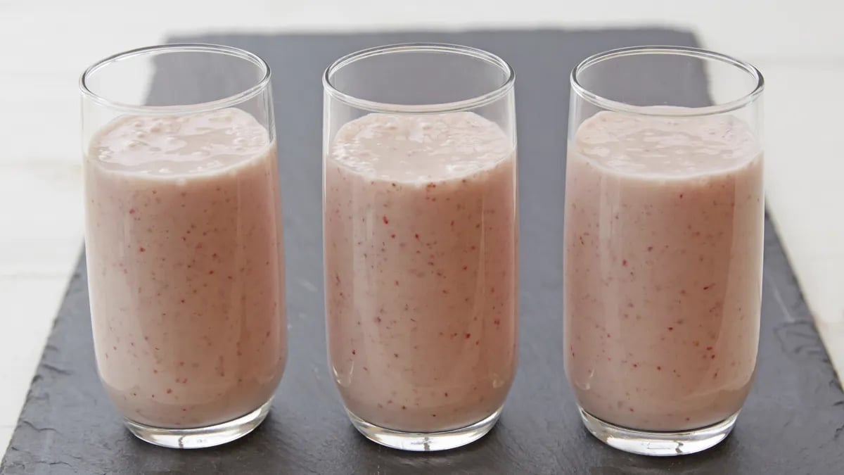 Strawberry Banana Yogurt Smoothie