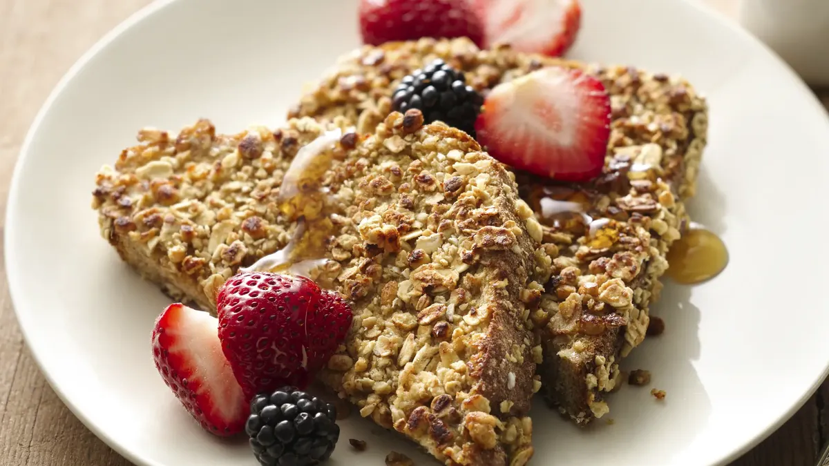 Crunchy Granola French Toast 