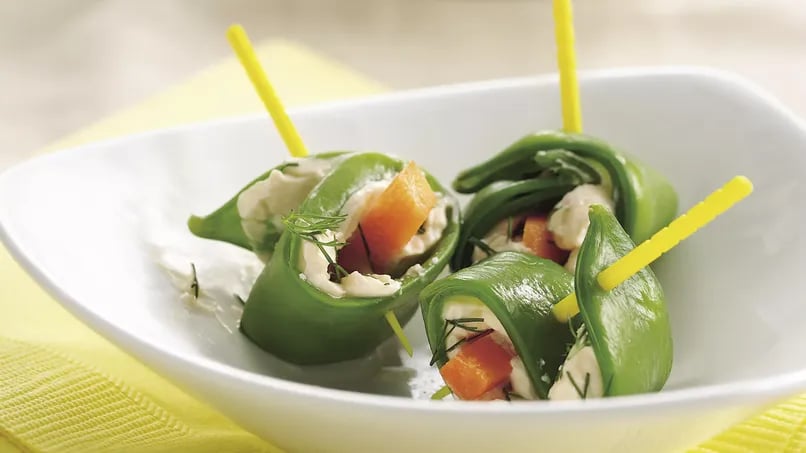 Pea Pod Roll-Ups