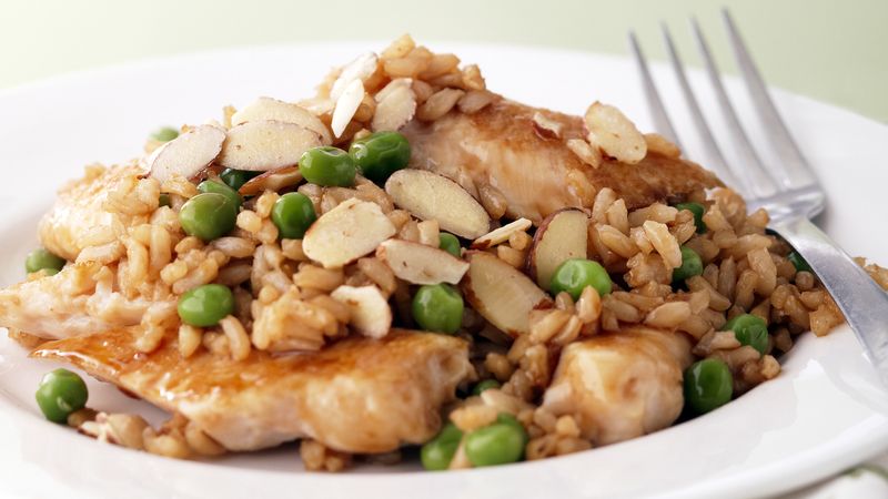 Skinny Asian Chicken and Rice