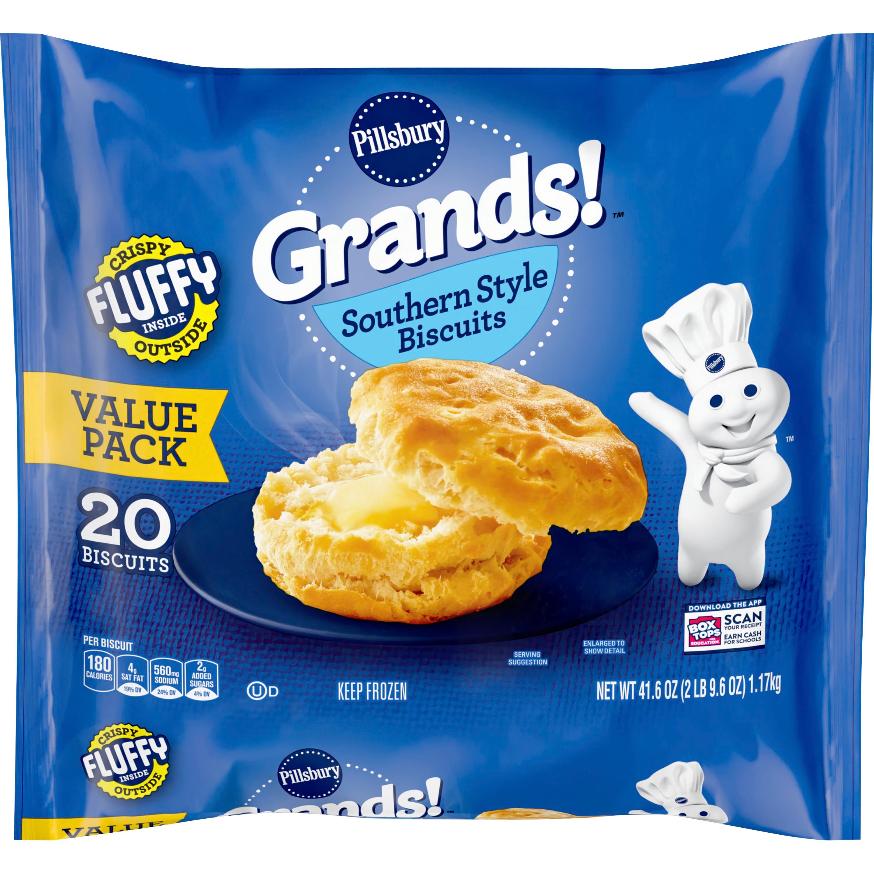 Grands!™ Southern Style Frozen Biscuits (20 count) - Front